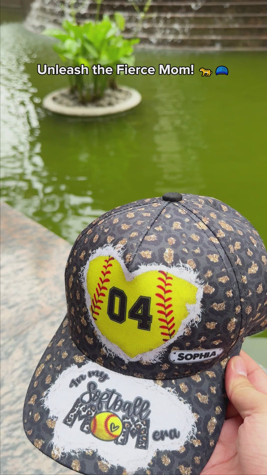 In meiner Softball-Mama-Ära – Personalisierte Softball-Klassiker-Kappe