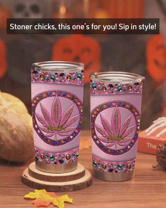 Gobelet à herbe personnalisé Stoner Chick