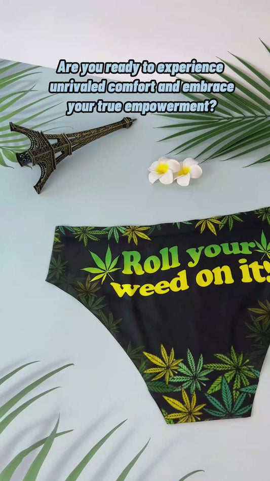 Roll Your Weed On It 4:20 - Personalisierte Weed-Damenslips