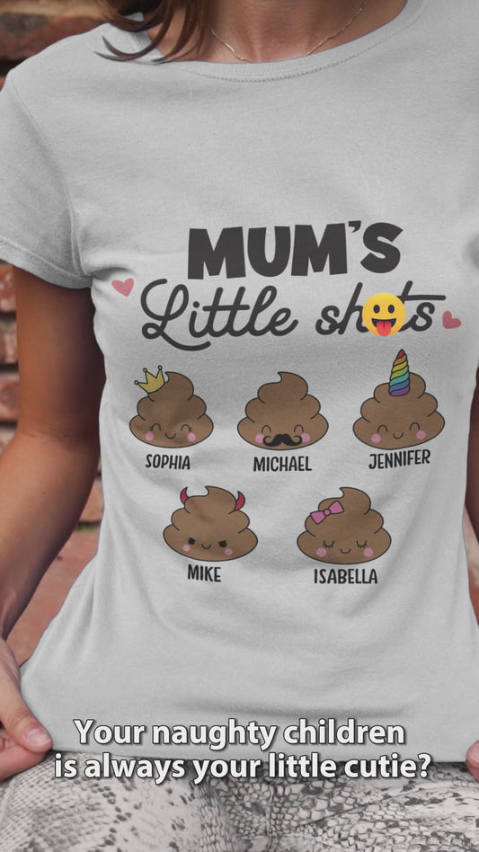 Little Cuties - Personalized Mother T-shirt And Hoodie