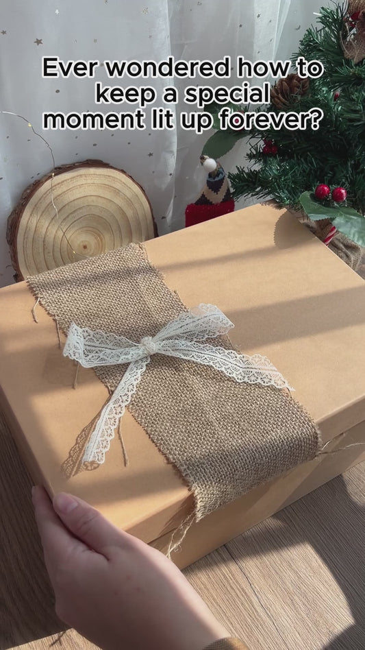 Light When You Want Me - Personalized Couple Light Photo Frame