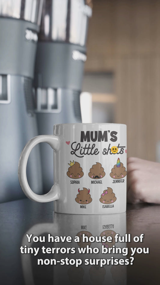 Little Cuties - Personalized Mother Mug