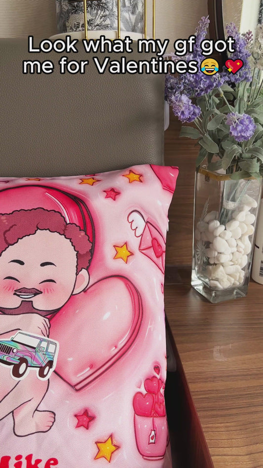 Get Your WIlly Ready - Personalized Couple Throw Pillow