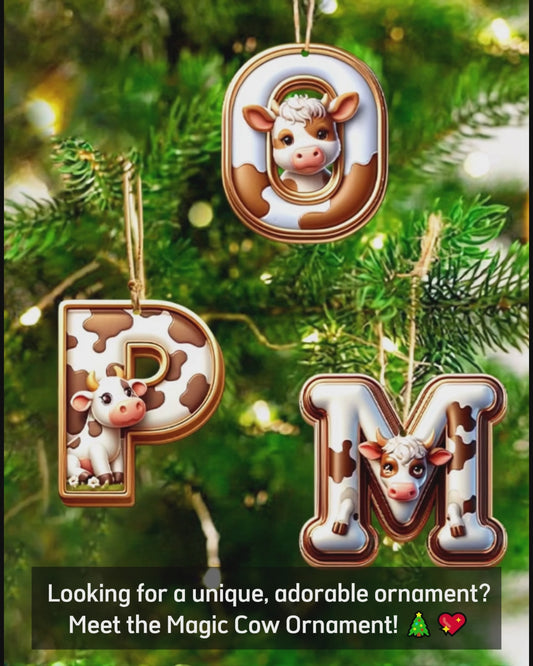 Magic Cow - Personalized Ornament