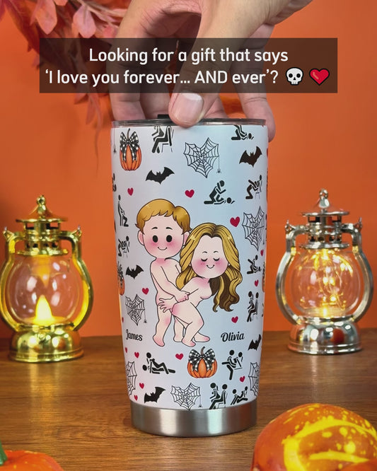 Till Death Do Us Part - Personalized Couple Tumbler