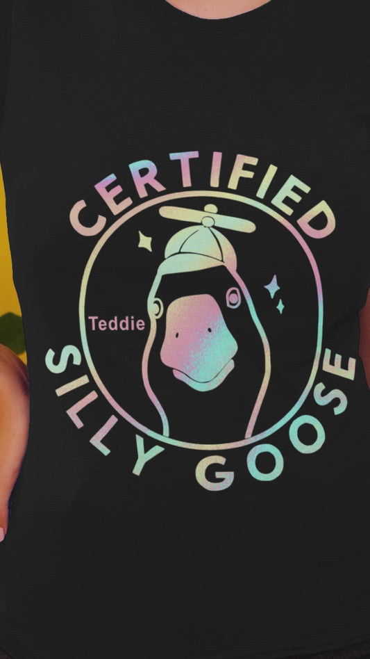 Oie Certifiée Bête - T-shirt et sweat à capuche sarcastiques personnalisés