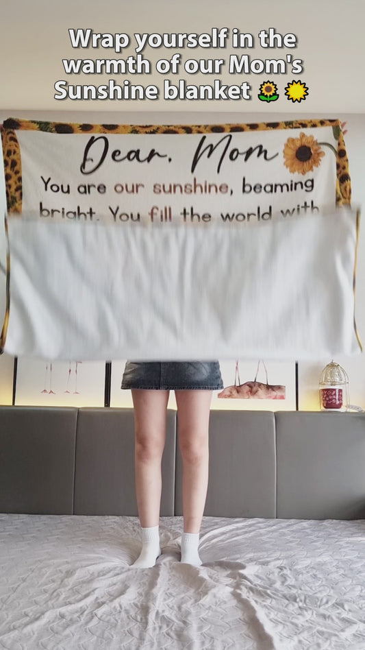 You Are My Sunshine - Personalized Mother Blanket