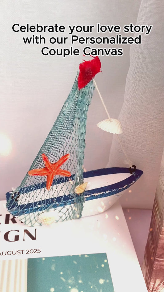 Together Is Our Favorite Place To Be - Personalized Couple Canvas And Poster