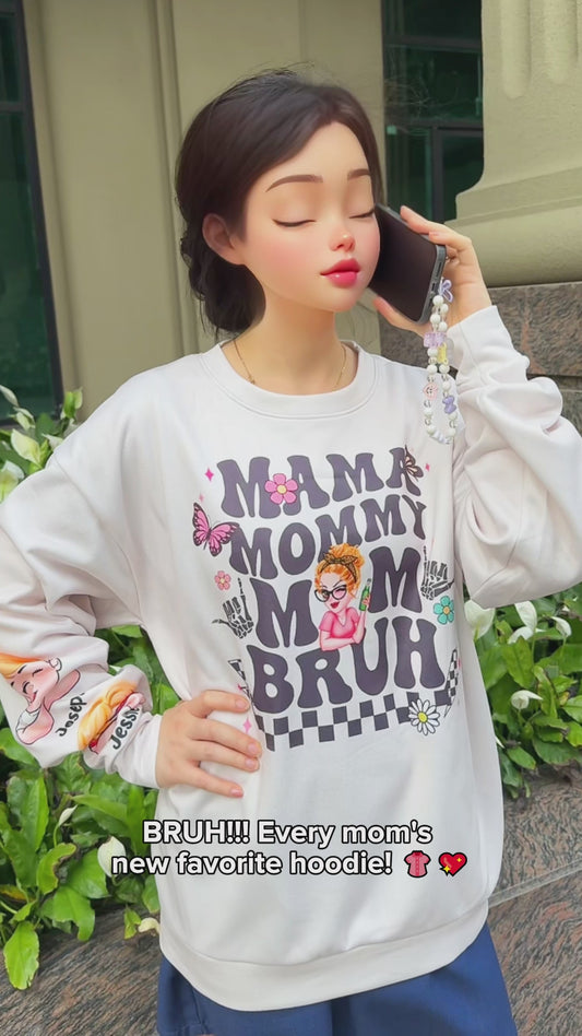 Mama Mommy Mom Bruh - Personalized Mother All Over Shirt