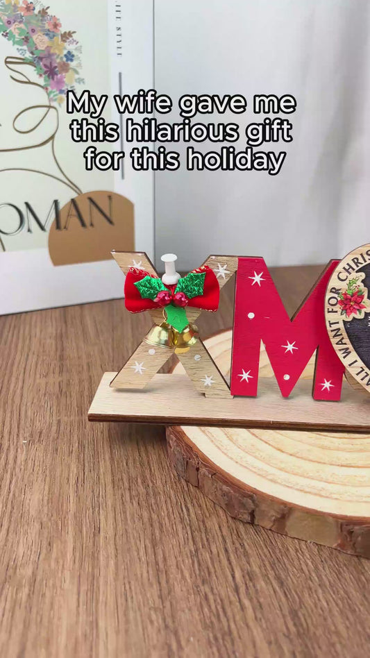 All I Want For Christmas Is You - Personalized Couple Ornament