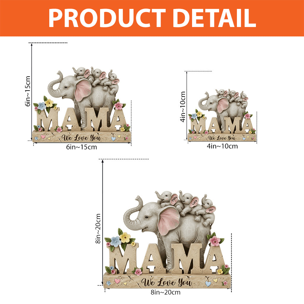 Christmas Gift for Mom - Personalized Mother Custom Shaped Acrylic Plaque