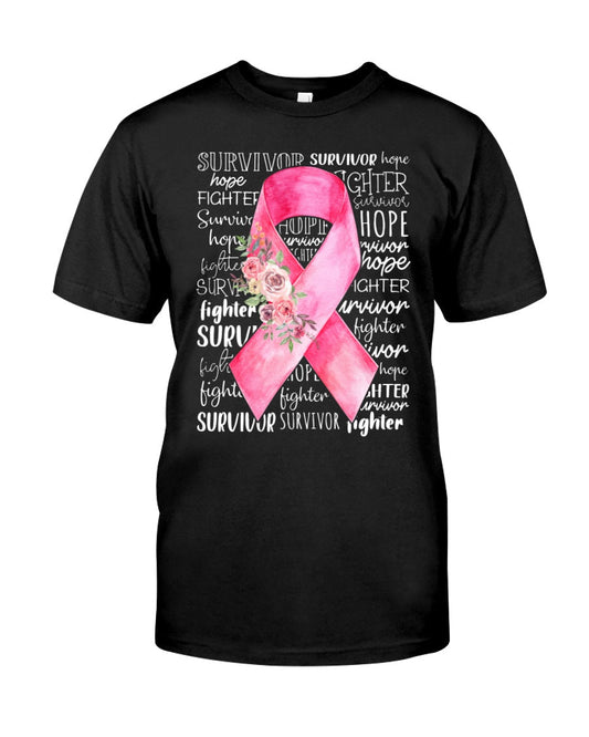 T-shirt et sweat-shirt de sensibilisation au cancer du sein 0822