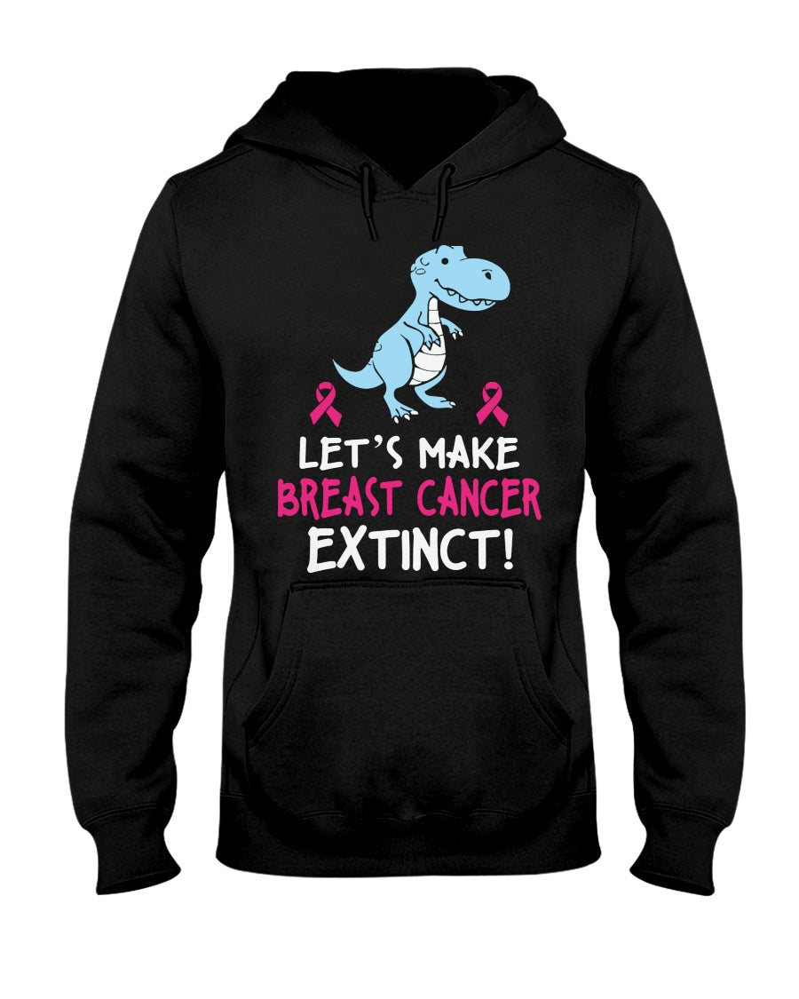 Faisons disparaître le cancer du sein - T-shirt et sweat-shirt de sensibilisation au cancer du sein 0822