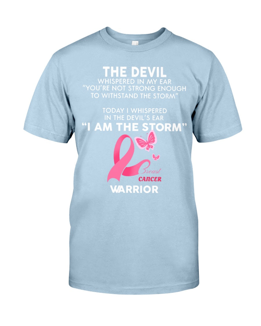 Je suis la guerrière contre le cancer du sein – T-shirt et sweat à capuche de sensibilisation au cancer du sein 0822