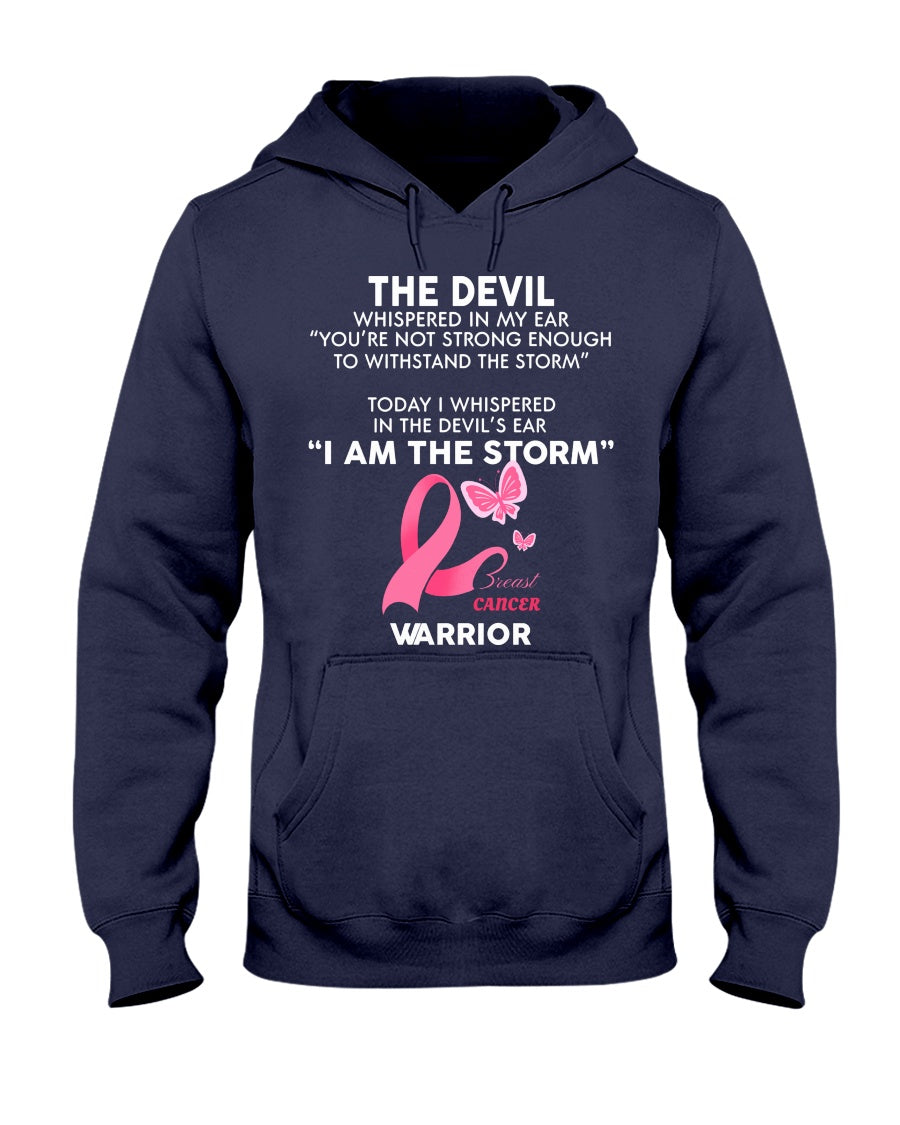 Je suis la guerrière contre le cancer du sein – T-shirt et sweat à capuche de sensibilisation au cancer du sein 0822