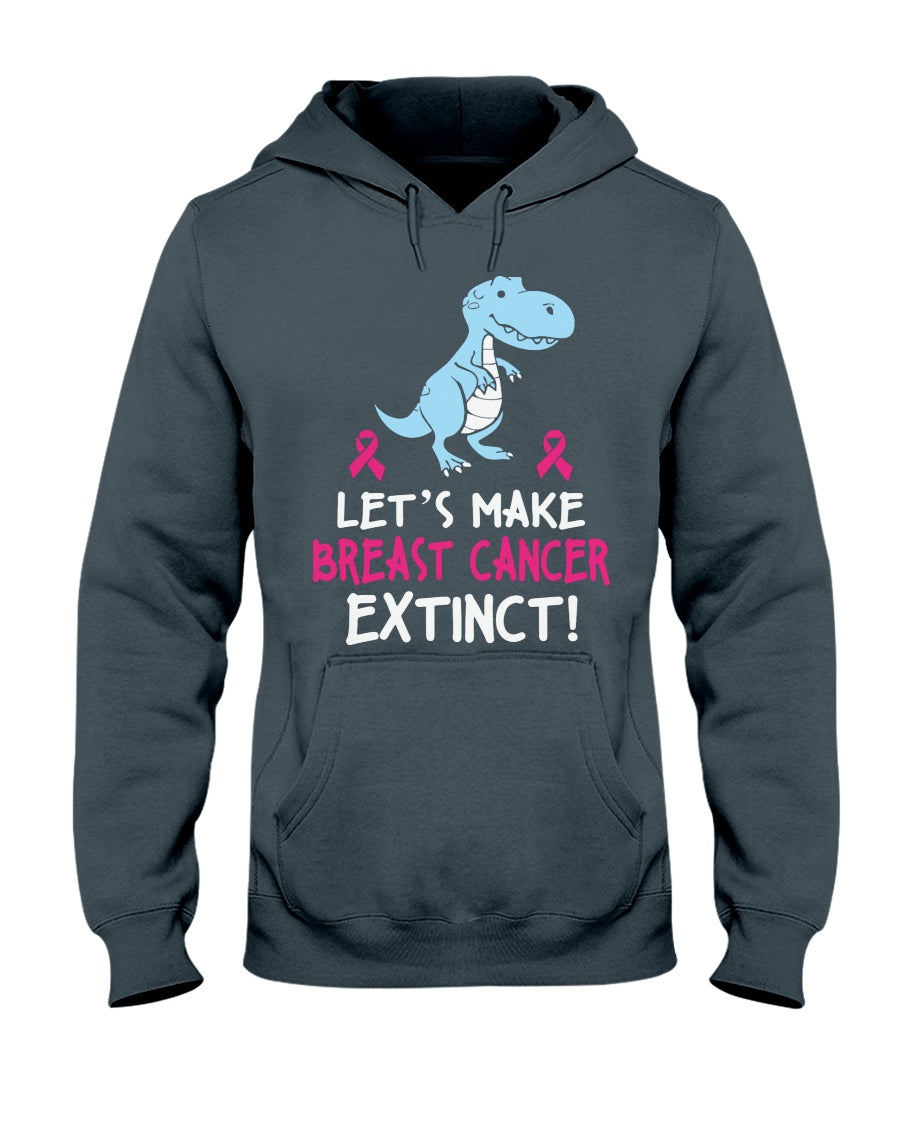Faisons disparaître le cancer du sein - T-shirt et sweat-shirt de sensibilisation au cancer du sein 0822