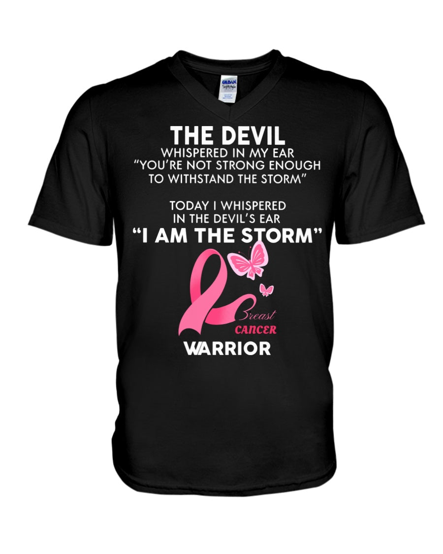 Je suis la guerrière contre le cancer du sein – T-shirt et sweat à capuche de sensibilisation au cancer du sein 0822