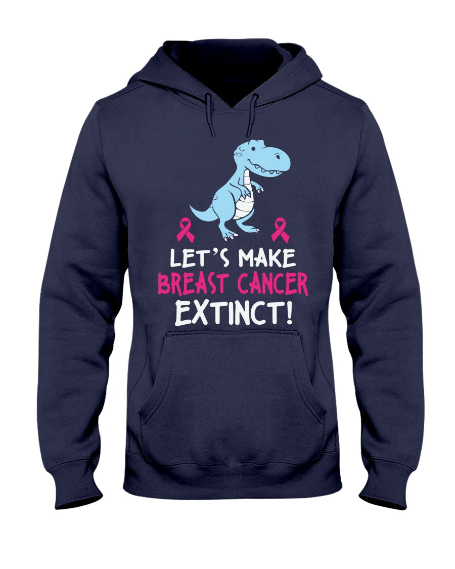 Faisons disparaître le cancer du sein - T-shirt et sweat-shirt de sensibilisation au cancer du sein 0822