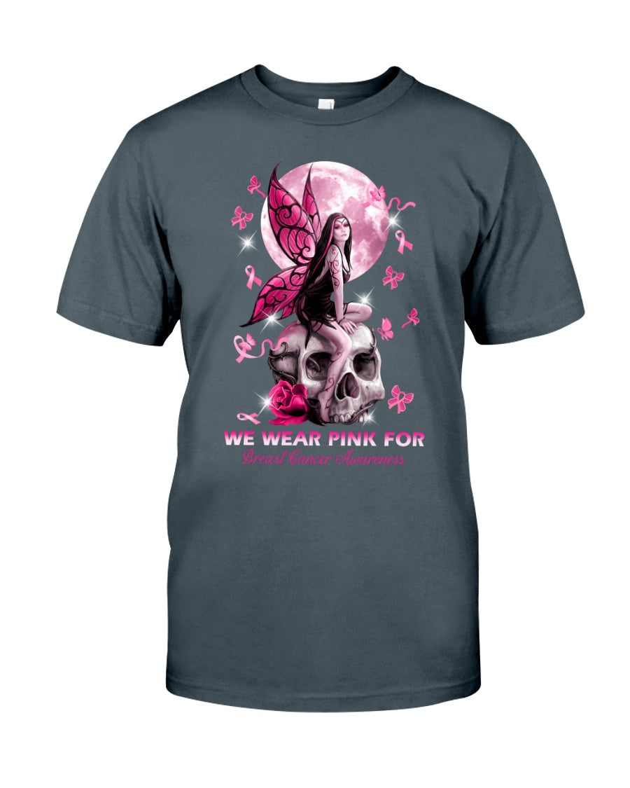 Nous portons du rose pour la sensibilisation au cancer du sein - T-shirt et sweat à capuche 0822