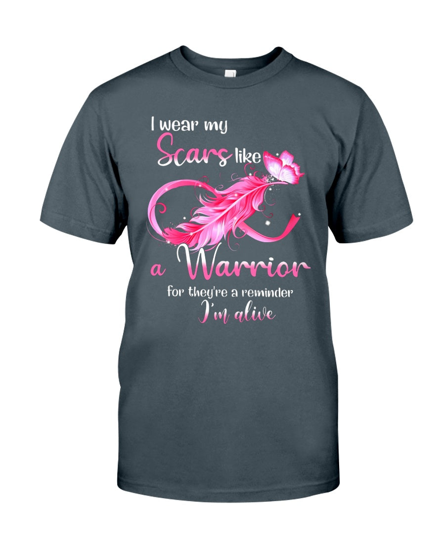 Je porte du rose pour la lutte contre le cancer du sein - T-shirt et sweat à capuche de sensibilisation au cancer du sein 0822