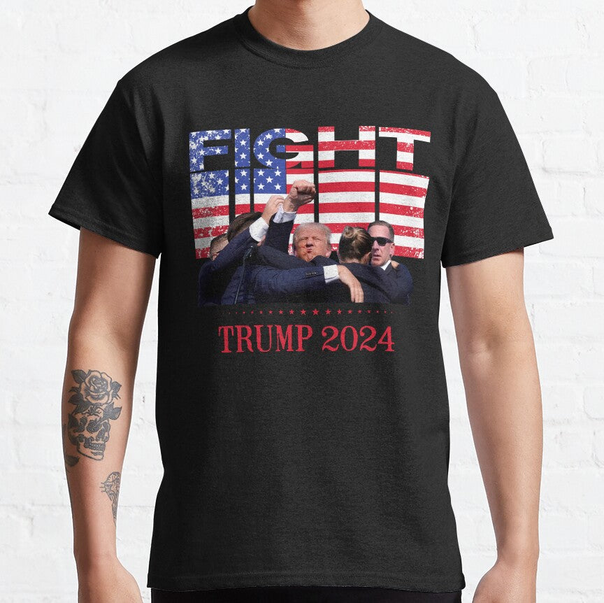 Ich werde niemals aufhören, für Amerika zu kämpfen – T-Shirt
 T-Shirt & Hoodie