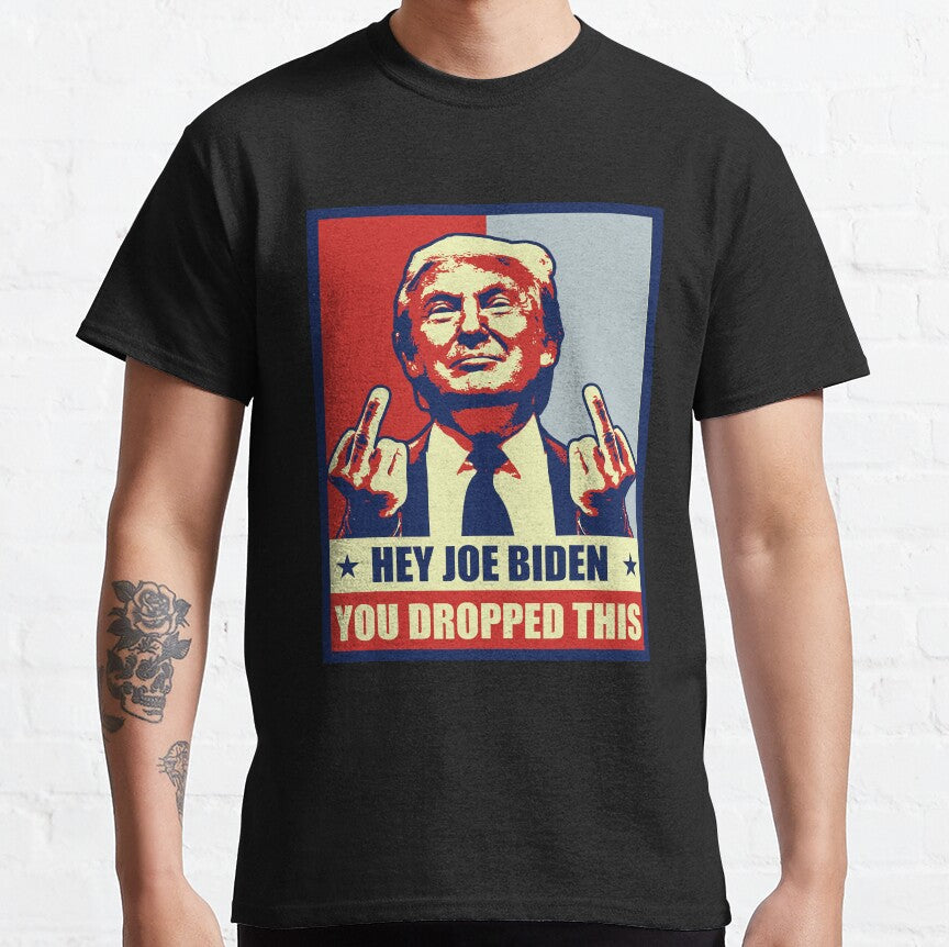 „Niemals aufgeben“-Shirt, „Kämpfe für Amerika“-T-Shirt, Retro-Rallye-Shirt & Hoodie