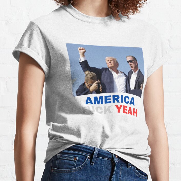 Ich werde niemals aufhören, für Amerika zu kämpfen – T-Shirt
 T-Shirt & Hoodie