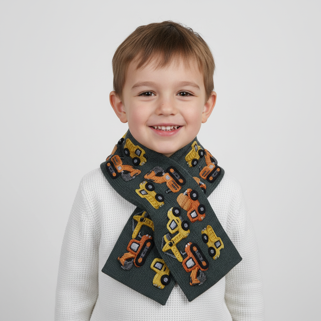 Baumaschinen - Personalisierte Kindermütze