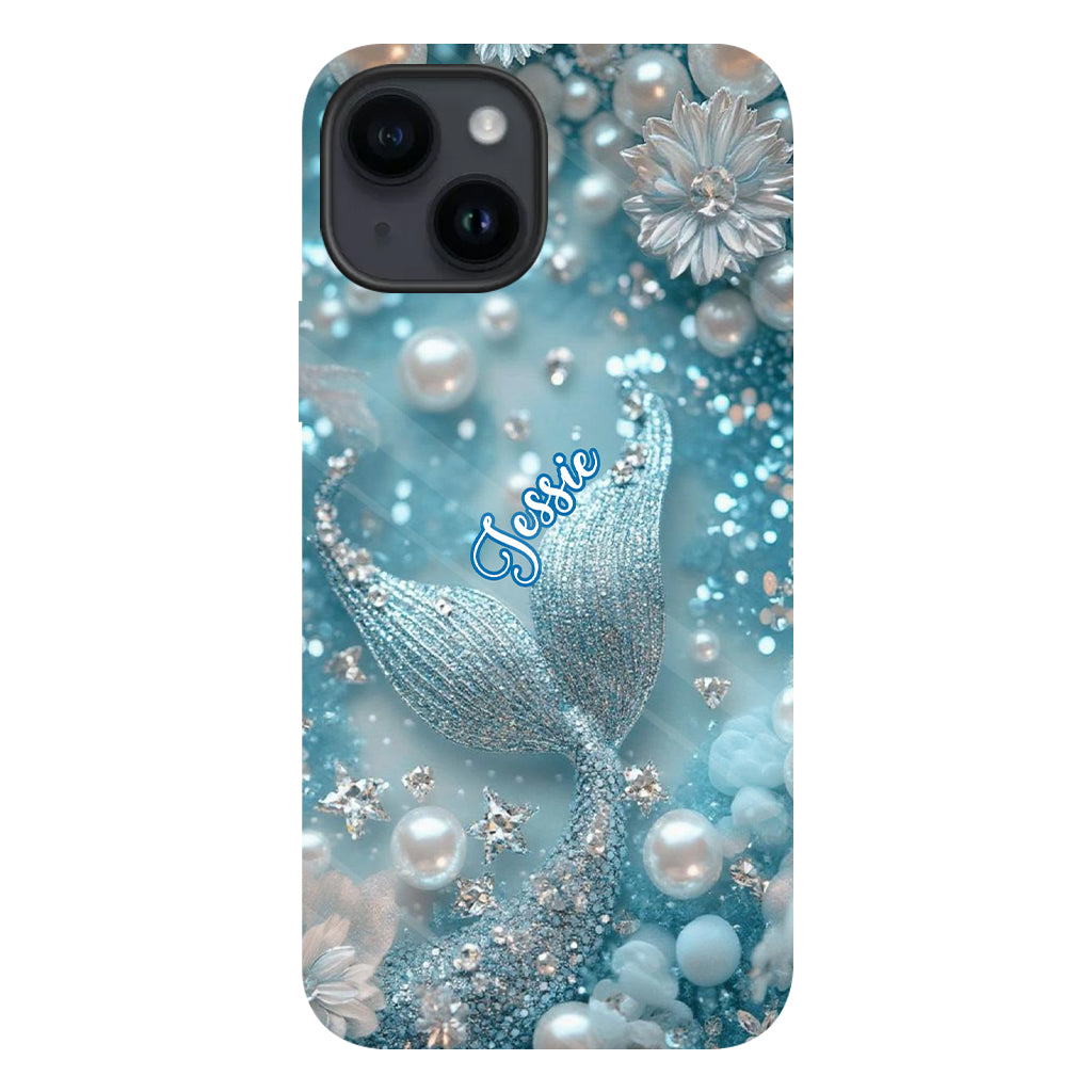 Petite plage salée - Coque de téléphone personnalisée pour amoureux de la mer avec impression intégrale