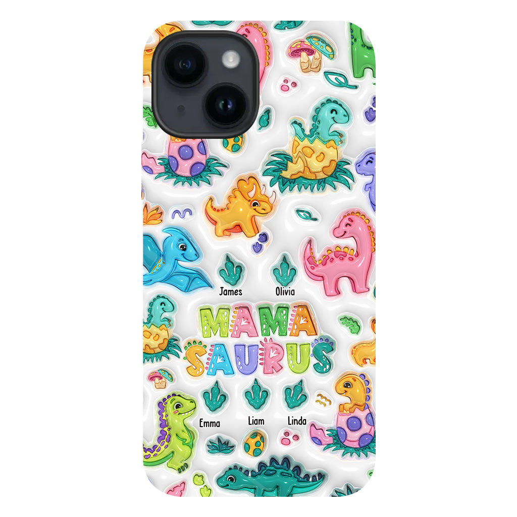 Mamasaurus - Personalized Mother Full Print Phone Case