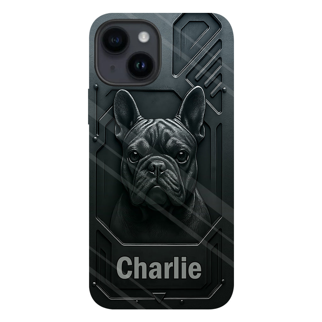 Beste Hundemama/Hundepapa – Personalisierte Handyhülle mit Hundemotiv