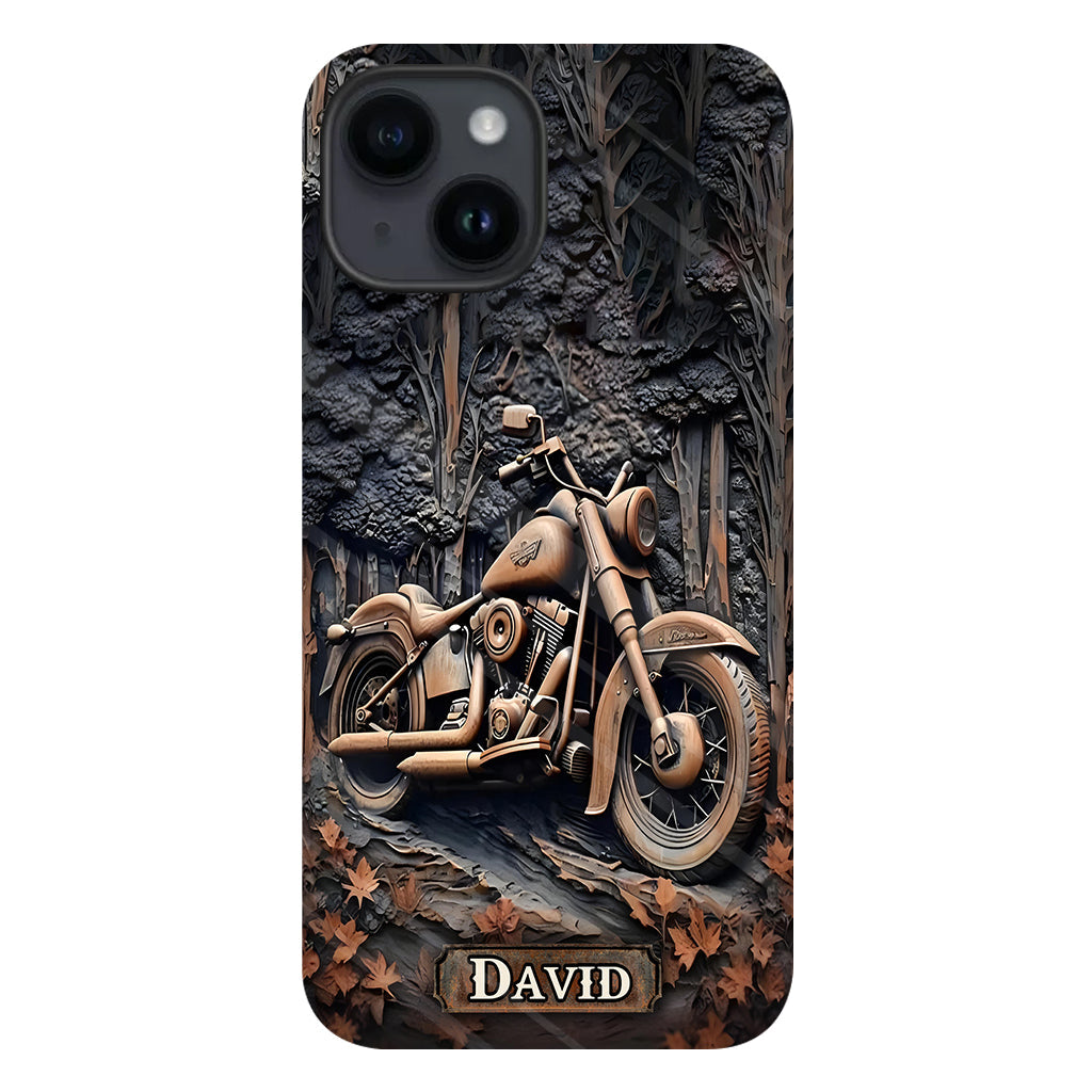Il est temps de rouler - Coque de téléphone personnalisée pour motard avec impression intégrale