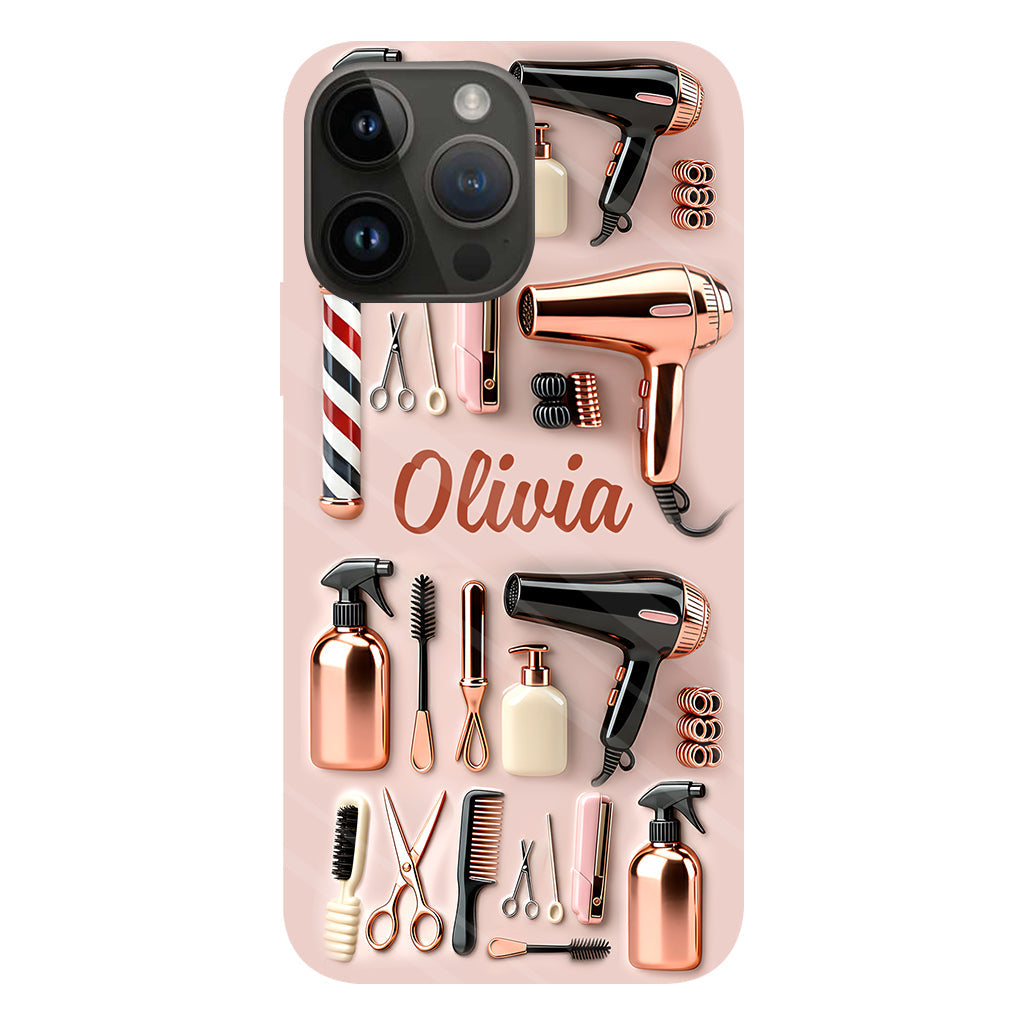 Coiffeur parfait - Coque de téléphone personnalisée avec impression intégrale Coiffeur