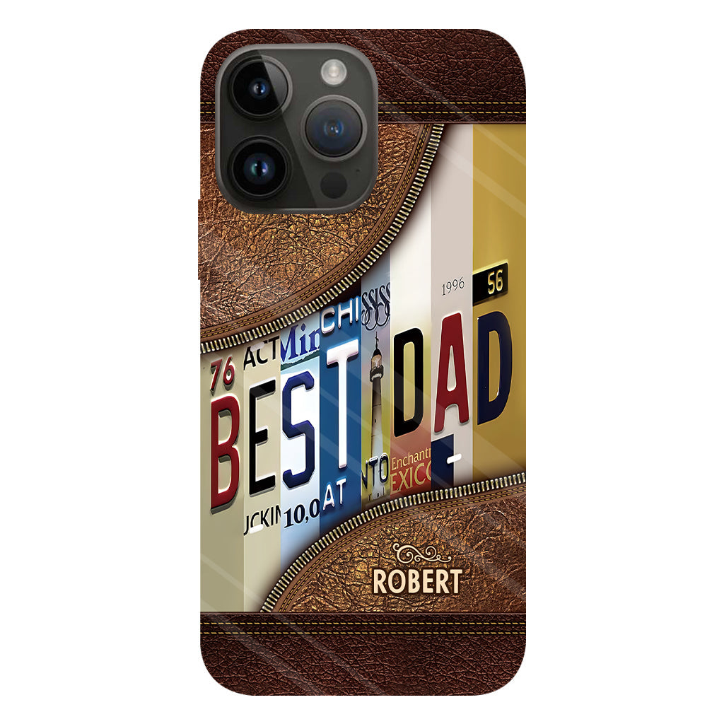 Best Dad Ever - Personalized Father Full Print Phone Case