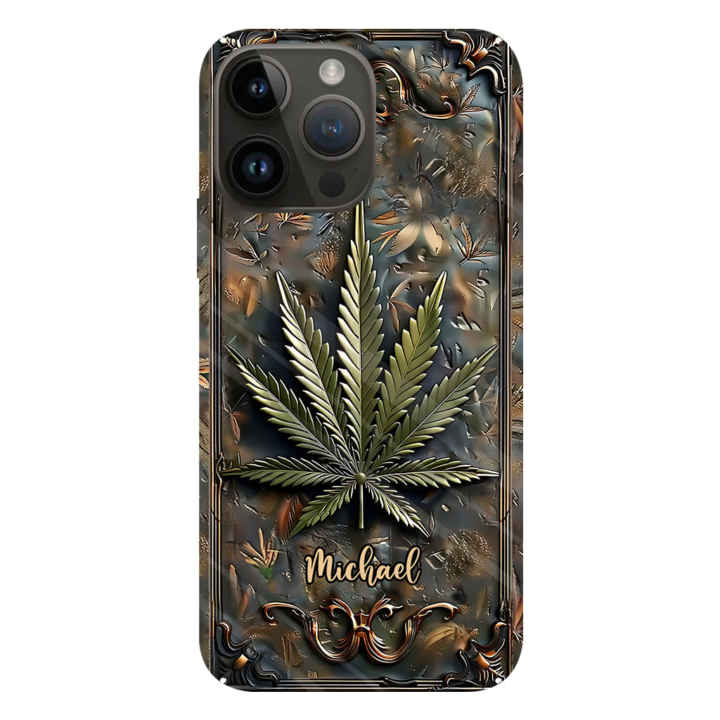 High Life – Personalisierte Handyhülle mit Weed-Motiv