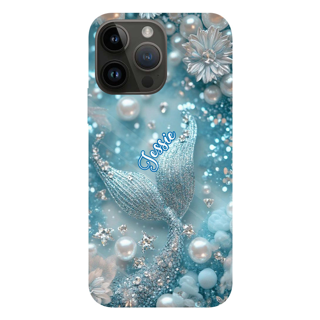 Petite plage salée - Coque de téléphone personnalisée pour amoureux de la mer avec impression intégrale