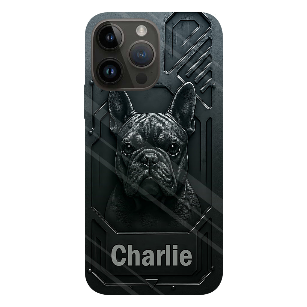 Beste Hundemama/Hundepapa – Personalisierte Handyhülle mit Hundemotiv