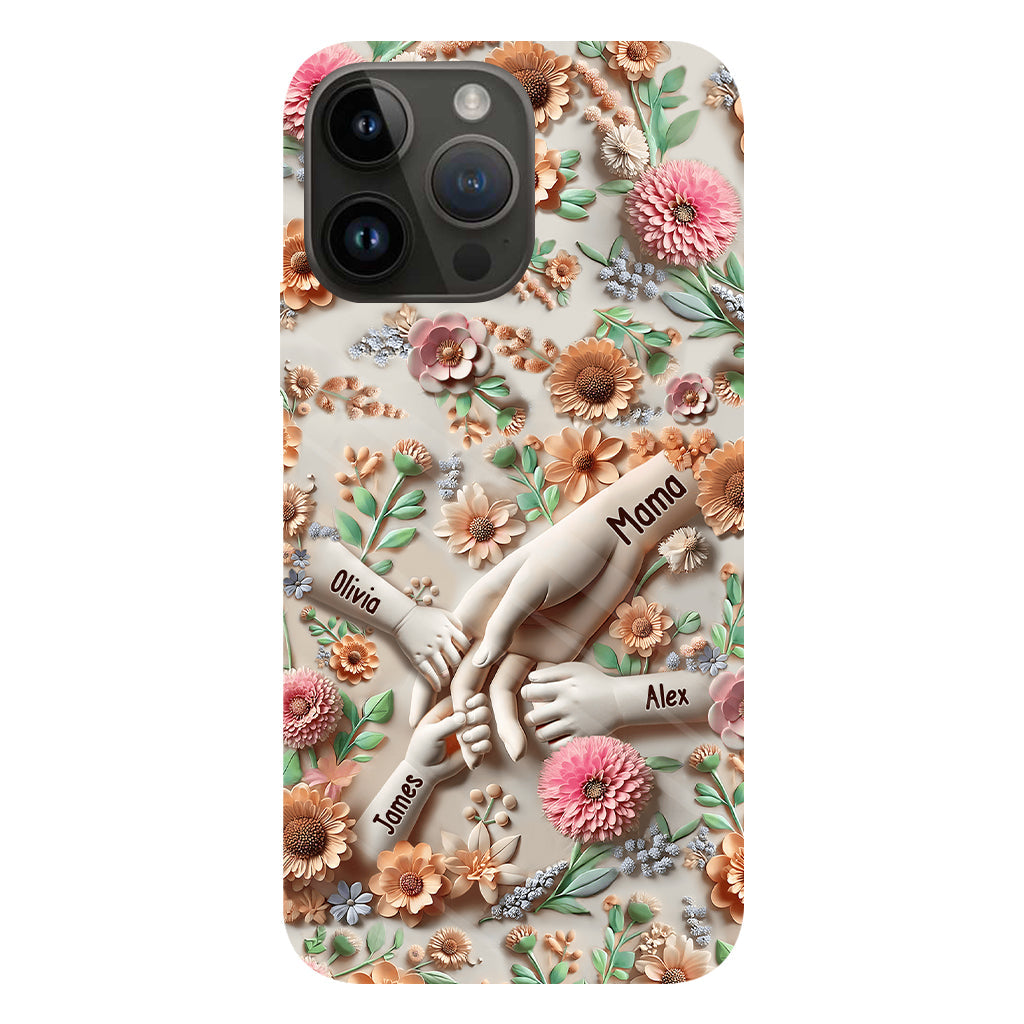 Hold Our Hands - Personalized Mother Full Print Phone Case