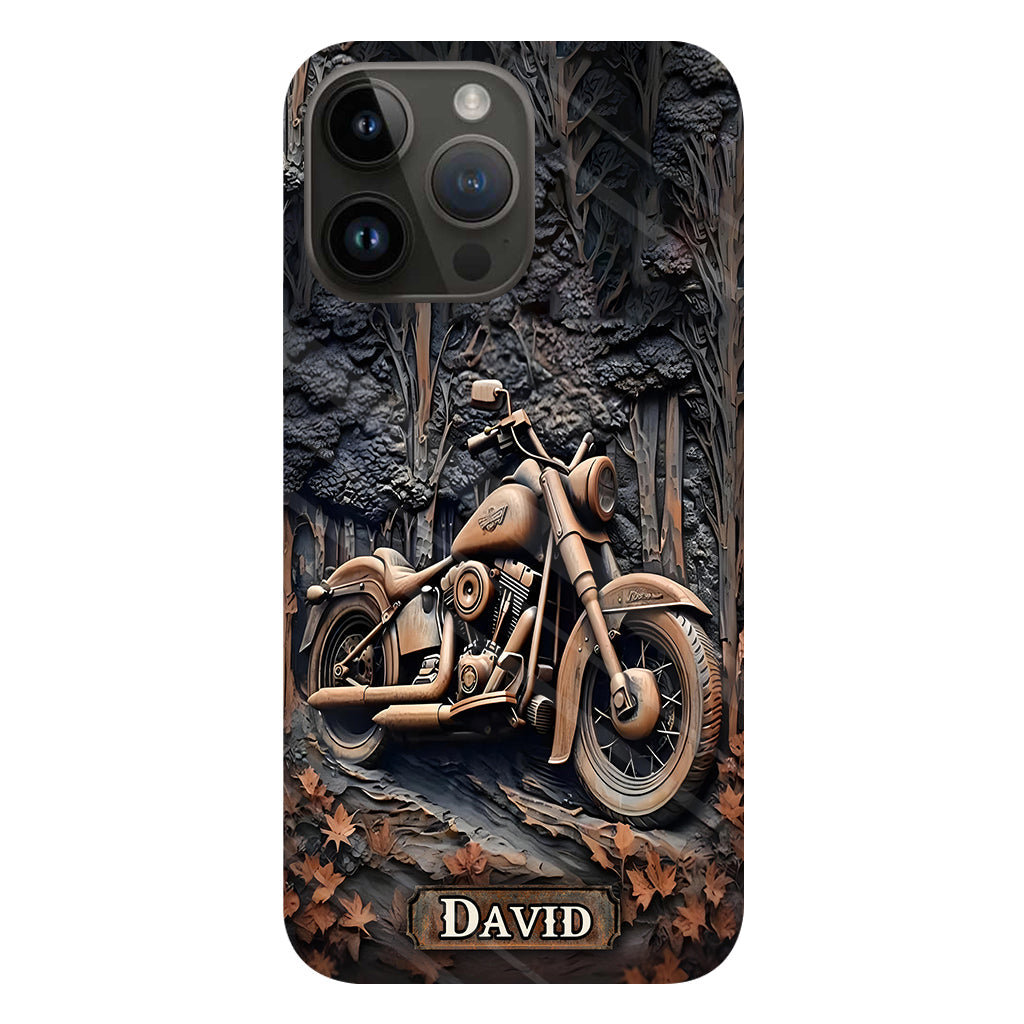 Il est temps de rouler - Coque de téléphone personnalisée pour motard avec impression intégrale