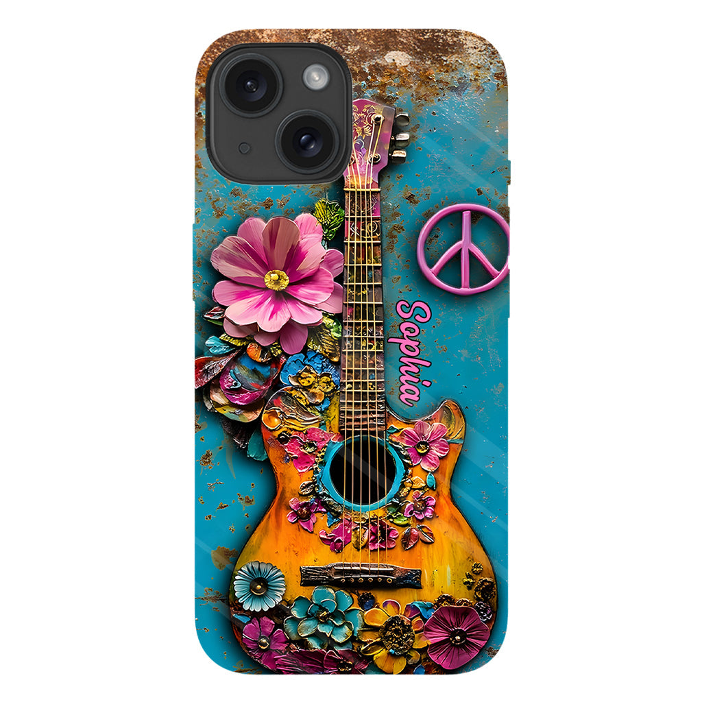 Coque de téléphone personnalisée Hippie Soul - Motif hippie intégral