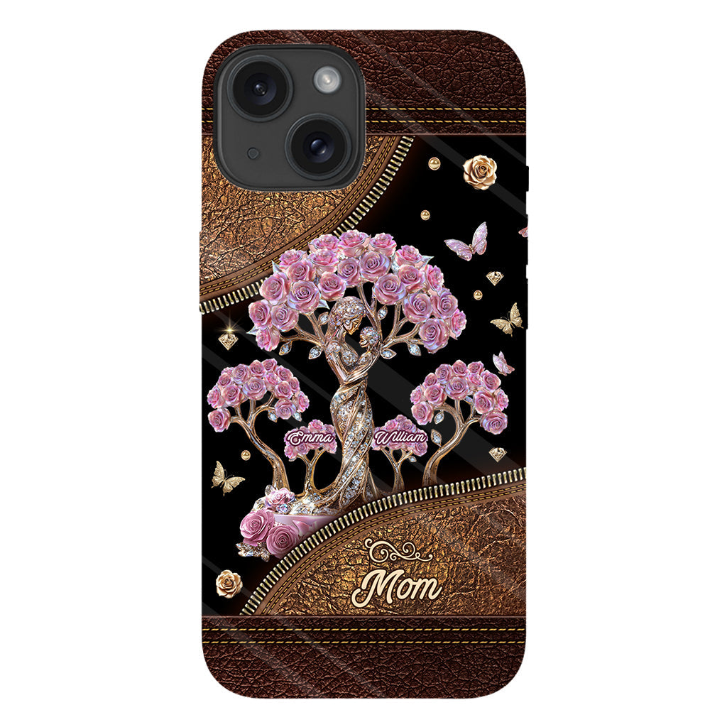 The Love Between Mother And Her Kids - Personalized Mother Full Print Phone Case