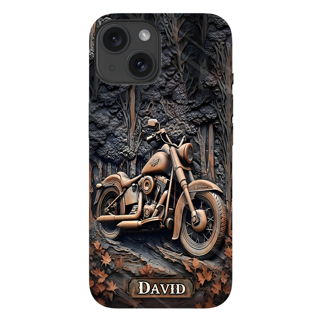Il est temps de rouler - Coque de téléphone personnalisée pour motard avec impression intégrale