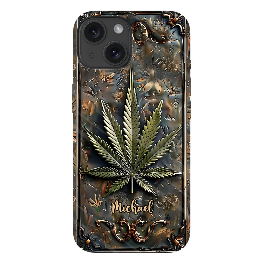 High Life – Personalisierte Handyhülle mit Weed-Motiv