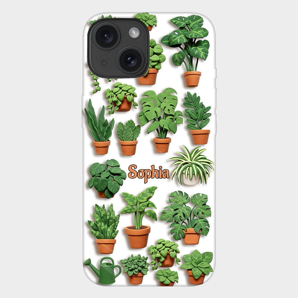 J'ai vraiment besoin de toutes ces plantes - Coque de téléphone personnalisée avec impression intégrale sur le thème du jardinage
