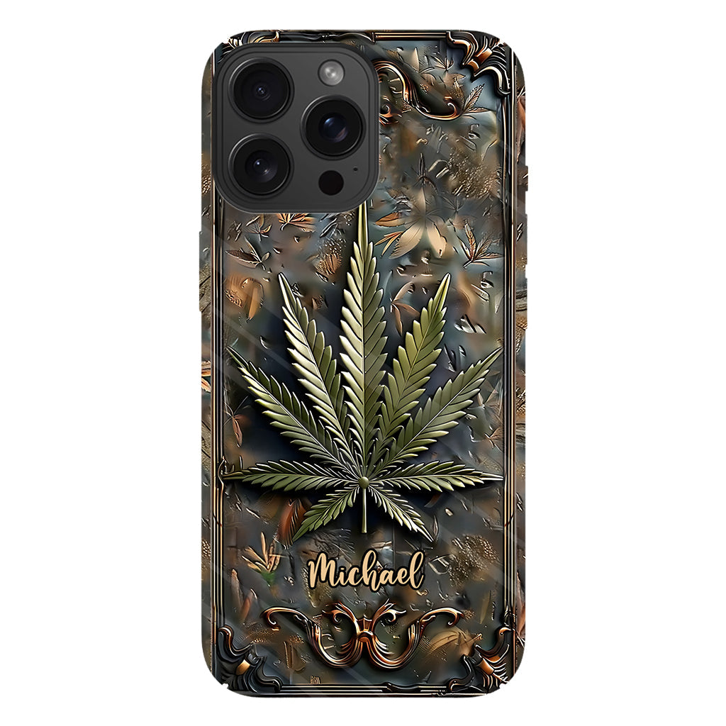 High Life – Personalisierte Handyhülle mit Weed-Motiv