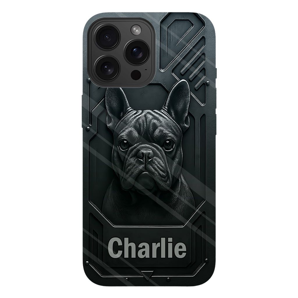 Beste Hundemama/Hundepapa – Personalisierte Handyhülle mit Hundemotiv