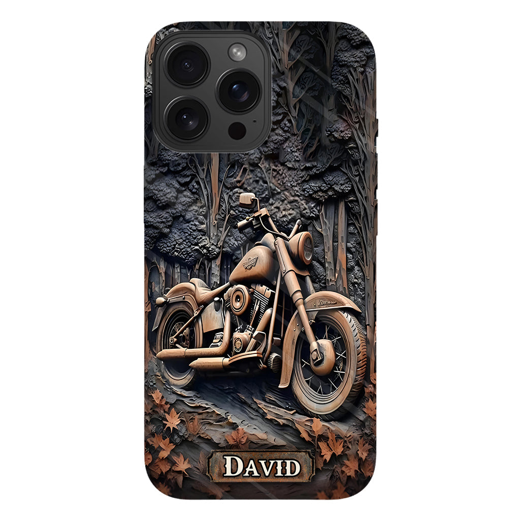Il est temps de rouler - Coque de téléphone personnalisée pour motard avec impression intégrale