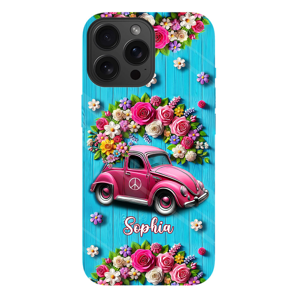 Hippie Soul – Personalisierte Handyhülle mit Hippie-Vollbilddruck