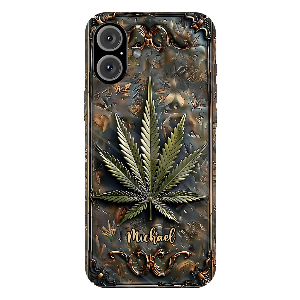 High Life – Personalisierte Handyhülle mit Weed-Motiv
