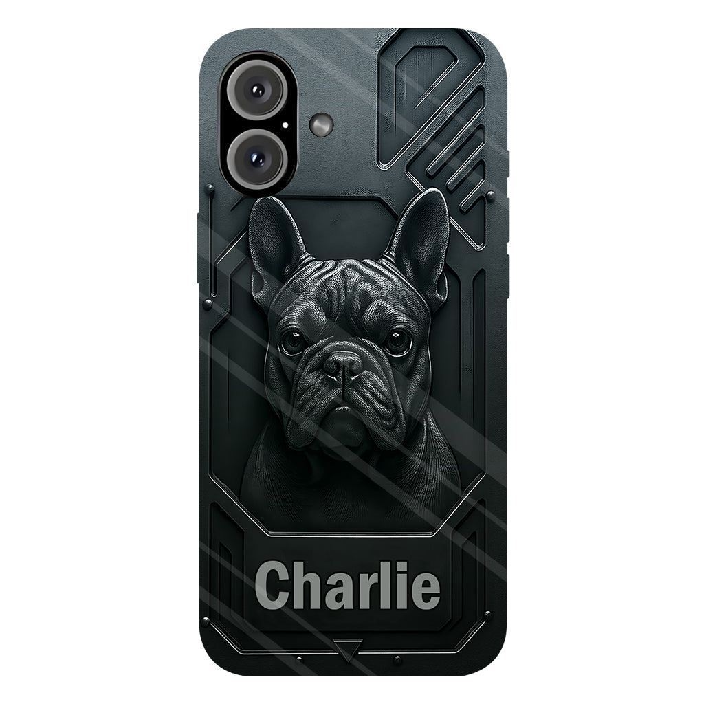 Beste Hundemama/Hundepapa – Personalisierte Handyhülle mit Hundemotiv